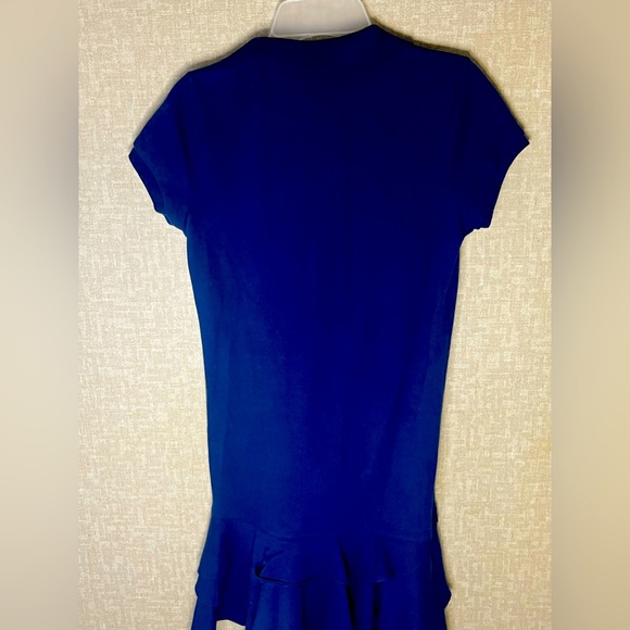 Big Girls Cotton Mesh Polo Dress - Picture 4 of 4